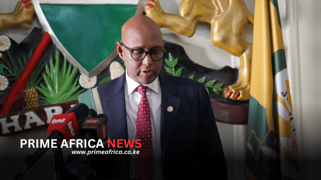 KRA Commissioner General Adan Abdulla Mohammed Sworn in at Supreme Court of Kenya